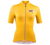 Maillot manches courtes femme Tempo Mesh jaune