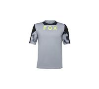 Maillot manches courtes fox defend gris