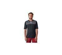 Maillot manches courtes fox defend noir