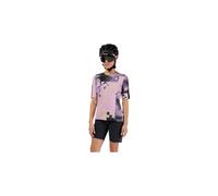 Maillot manches courtes fox flexair ascent pulse rose femme