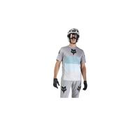 Maillot manches courtes fox ranger grid gris homme