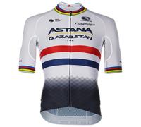 Maillot manches courtes FRC PRO ASTANA QAZAQSTAN TEAM Champion britannique 2023 blanc