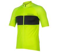 Endura Fs260-pro Ii Short Sleeve Jersey Jaune L Homme HiVizYellow