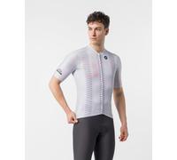 Maillot manches courtes Giro d'Italia 2026 Milan blanc gris argenté - M
