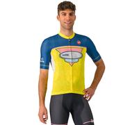 Maillot manches courtes GIRO D'ITALIA Oropa 2024 jaune/bleu S
