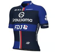 Maillot manches courtes GROUPAMA-FDJ 2025 bleu foncé
