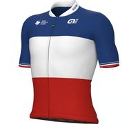 Maillot manches courtes GROUPAMA-FDJ Champion français 2024 bleu