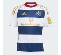 Maillot manches courtes Hambourg SV Enfants White / Team Navy Blue 2 11-12A