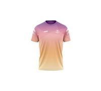 Maillot manches courtes hoka les templiers performance rose orange homme