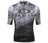 Oakley Apparel Icon Training Short Sleeve Jersey Gris 2XL Homme Black Glitch Print