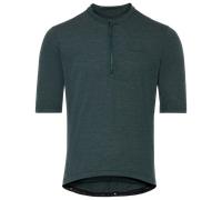 Vaude Bike Kuro Hz Tricot Short Sleeve Jersey Gris M / Regular Homme Deep Pond