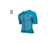 Maillot manches courtes lebram ventoux bleu saphir coupe ajustee