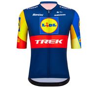 Maillot manches courtes LIDL-TREK 2024 bleu foncé