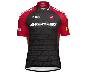 Maillot manches courtes MASSI UCI TEAM 2024 rouge