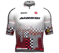 Maillot manches courtes MASSI UCI TEAM 2025 blanc