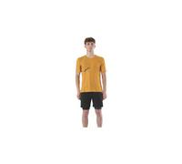 Maillot manches courtes mavic crosstrail jaune homme