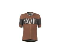 Maillot manches courtes mavic heritage bronze noir