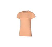 Maillot manches courtes mizuno impulse core corail femme