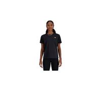 Maillot manches courtes new balance athletics noir femme