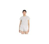 Maillot manches courtes new balance race day ultra light gris rouge femme