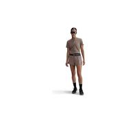 Maillot manches courtes nike dri fit swift marron femme