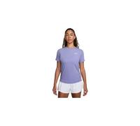 Maillot manches courtes nike dri fit trail mauve femme
