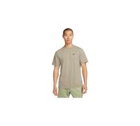 Maillot manches courtes nike dri fit uv hyverse beige homme