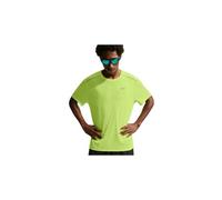Maillot manches courtes nike miler jaune homme
