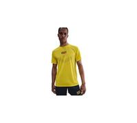 Maillot manches courtes nike stride berlin marathon jaune homme