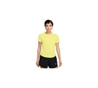Maillot manches courtes nike swift jaune femme