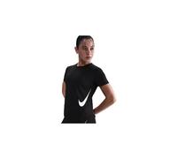 Maillot manches courtes nike tempo swoosh run noir femme