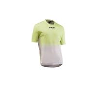 Maillot manches courtes northwave edge 2 gris vert homme