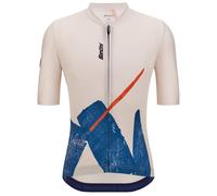 Maillot manches courtes Note bleu