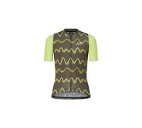 Maillot manches courtes oakley endurance dazzle camo vert