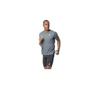 Odlo T-shirt de course Essential Seamless Col rond Manches courtes Gris Taille S