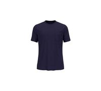 Odlo Essential Natural Short Sleeve T-shirt Bleu M Homme