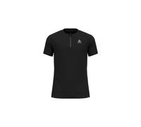 Maillot manches courtes odlo x alp trail 1 2 zip noir