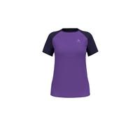 Maillot manches courtes odlo x alp trail violet bleu femme
