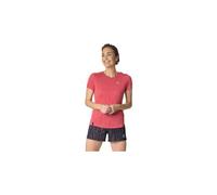Maillot manches courtes odlo zeroweight engineer rouge femme