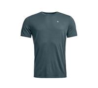 Maillot manches courtes ORTOVOX 185 ROCK?N?WOOL SHORT SLEEVE M (dark arctic grey) Homme S