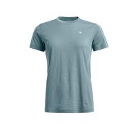 Maillot manches courtes ORTOVOX 185 ROCK?N?WOOL SHORT SLEEVE W (icy shore) Femme S