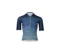 POC Pristine Print S/S Hommes T-shirt de vélo M Bleu foncé