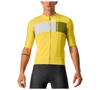 Castelli Prologo 7 Short Sleeve Jersey Jaune M Homme