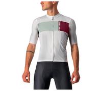 Maillot manches courtes Prologo 7 blanc/menthe 2XL
