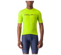 Maillot manches courtes Prologo Lite vert néon S