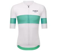 Santini Bianchi Milano Race 2025 Short Sleeve Jersey Blanc L White