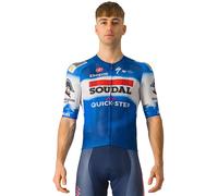 Maillot manches courtes Race Light SOUDAL QUICK-STEP 2024 bleu/blanc 2XL