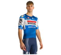 Maillot manches courtes Race SOUDAL QUICK-STEP 2024 bleu/blanc 2XL