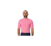 Maillot manches courtes rapha brevet element rose homme