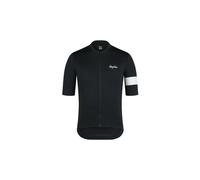 Maillot manches courtes rapha core jersey noir blanc homme